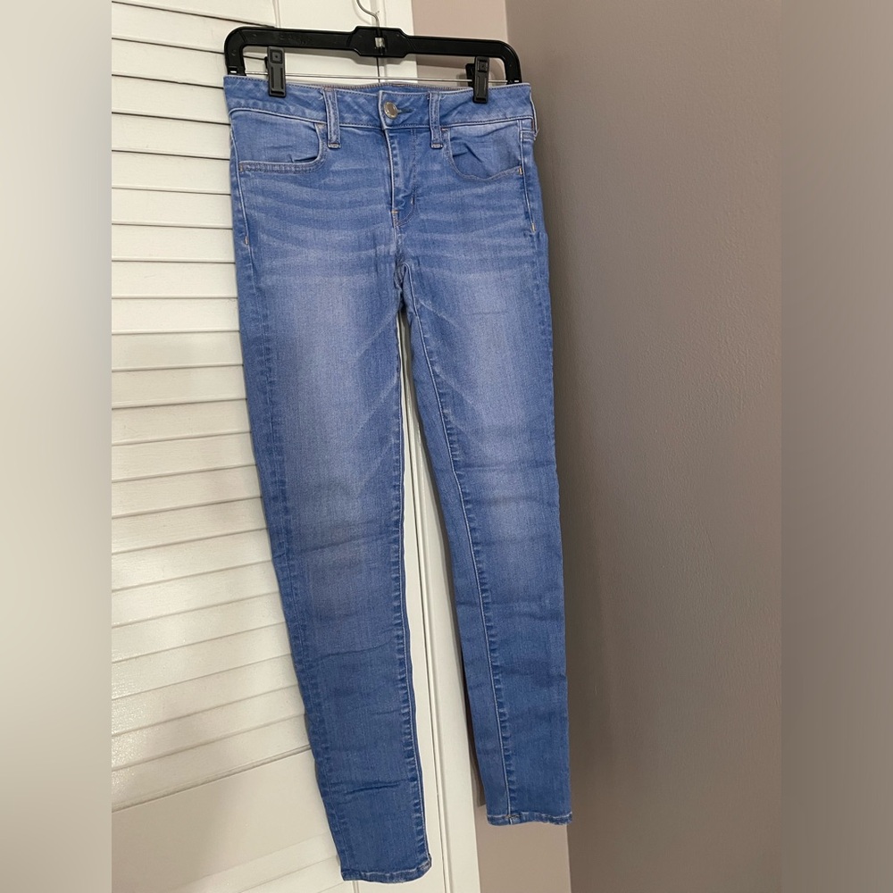 High rise jeggings size 4